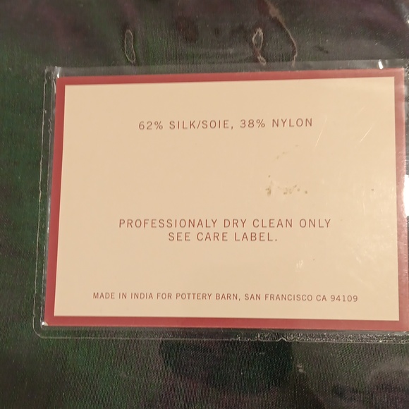 Pottery Barn Organza Tablecloth - Picture 3 of 3